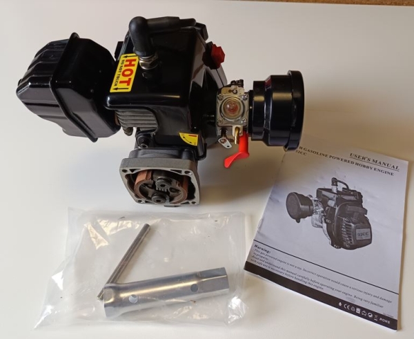 28047 Benzinmotor Fuely-32ccm Pitbull
